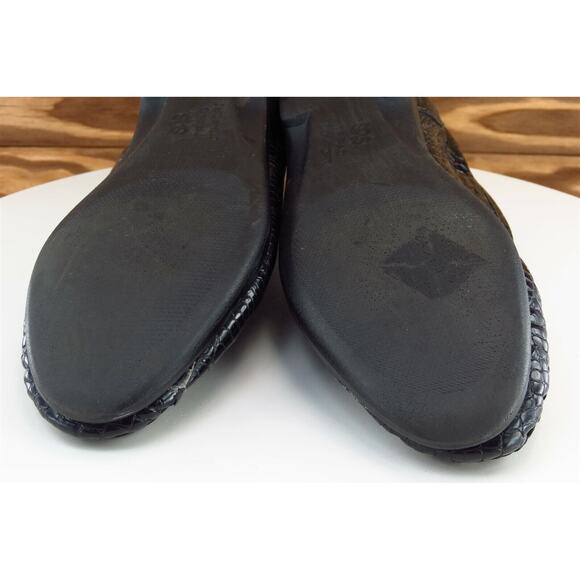 SAS Size 7.5 Narrow Black Round Toe‎ Loafer Patent Leather Women - Picture 7 of 7